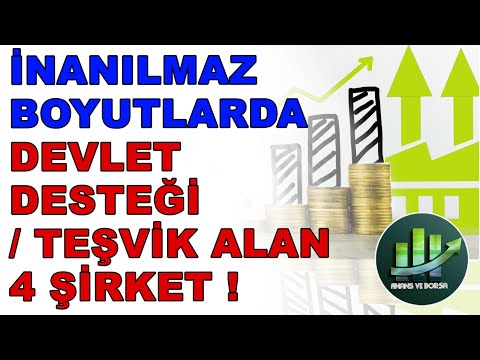 MUAZZAM DEVLET DESTEĞİ - HİBE ALAN VE ÇOK YÜKSEK YATIRIM YAPAN 4 GELECEĞİN ŞİRKETİ !