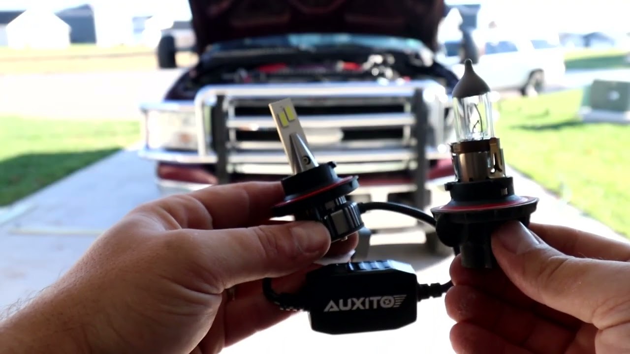 AUXITO 9008 H13 LED Headlight Bulbs 12000LM Per Set 6500K Xenon White - Foto 9