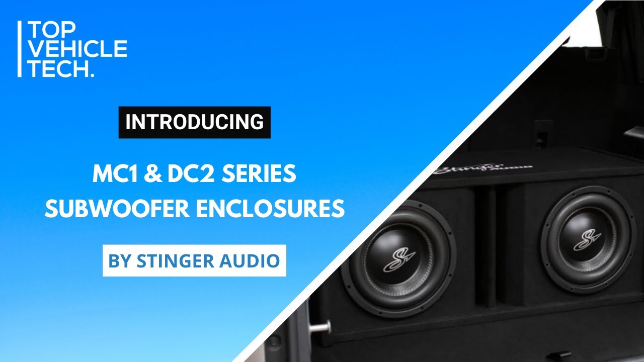 Stinger Audio MC1 & DC2 Series Subwoofer Enclosures | 