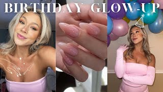 24 HOUR GLOW UP | Pre-Birthday Glow Up | Self Tan, DIY Gel Nails, Teeth Whitening + More!