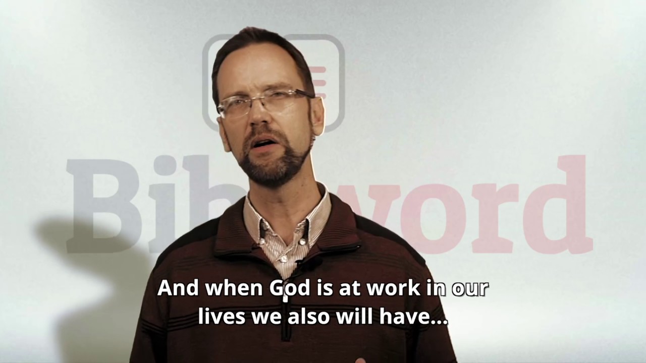 God is at work in you | Biblword.net