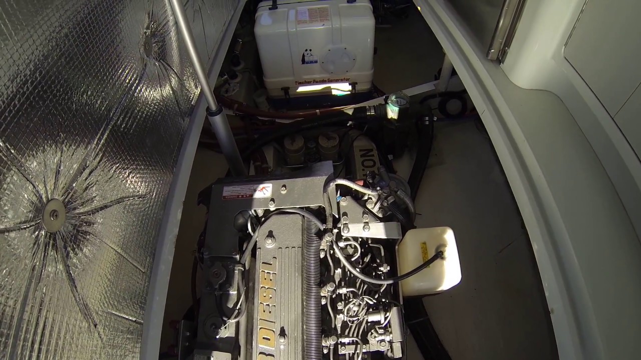 2003 Pearson True North 38 Engine