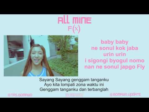 F(X) - ALL MINE [MV & EASY LYRIC ROM+INDO]
