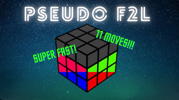 Intro to Psuedo F2L | Learn Pseudoslotting in 4 minutes!!!