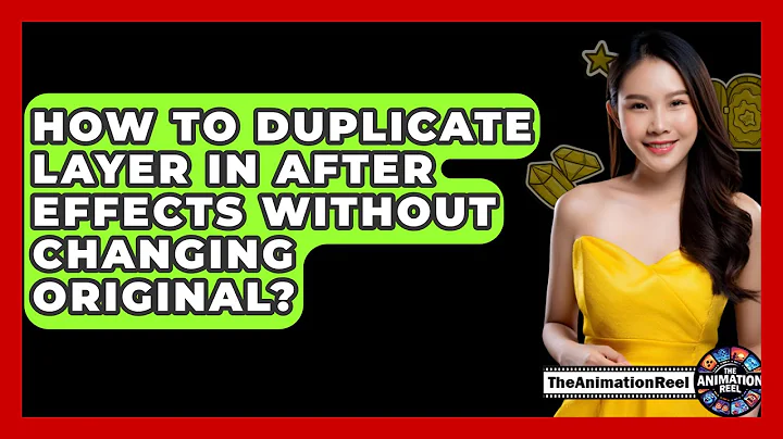 How To Duplicate Layer In After Effects Without Changing Original? - The Animation Reel
