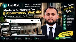 I Built a Responsive E-Commerce Website Template for Fashion Brands