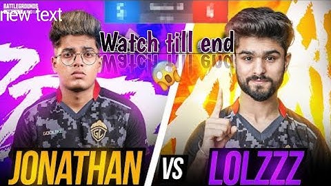 Can i Defeat @JONATHANGAMINGYT in 1v1 TDM? | LoLzZz vs Jonathan | BGMI Highlight | Free fire