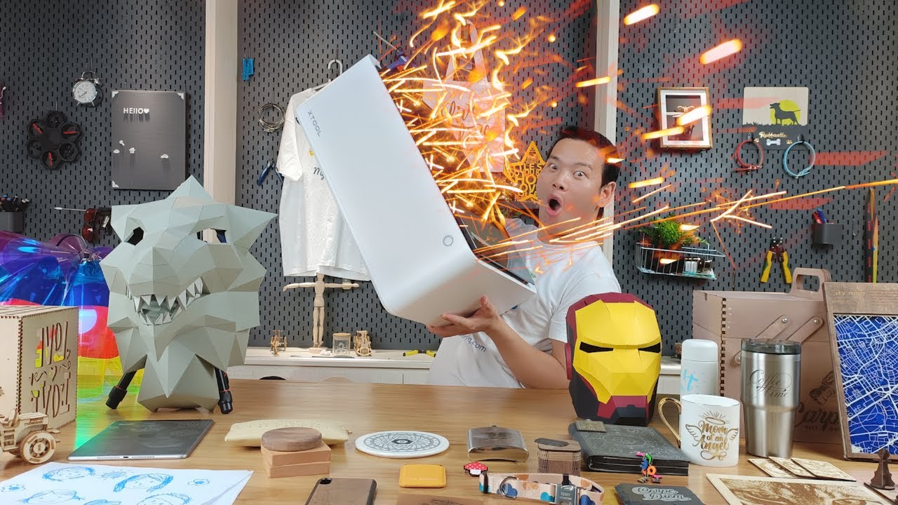 xTool M1: The Ultimate Gift-making Laser & Blade Cutting Machine 