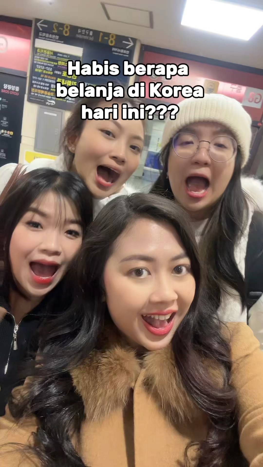 BELANJA DI KOREA BARENG BESTIE ?? | Klara Tania #shorts