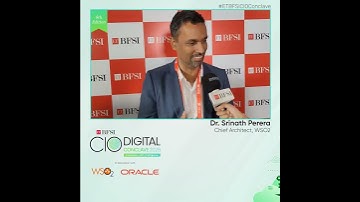 In conversation with Dr. Srinath Perera, Chief Architect, WSO2 at ETBFSI CIO Digital Conclave 2025!