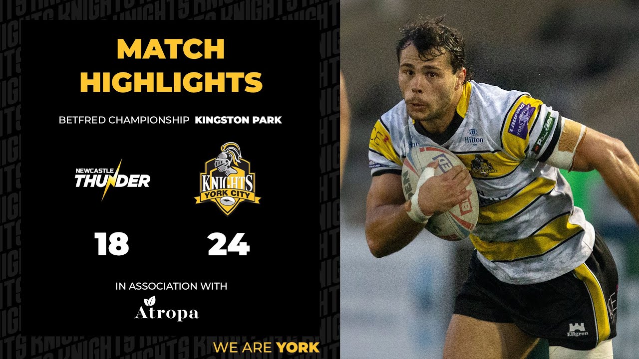 HIGHLIGHTS | Newcastle Thunder 18-24 Knights