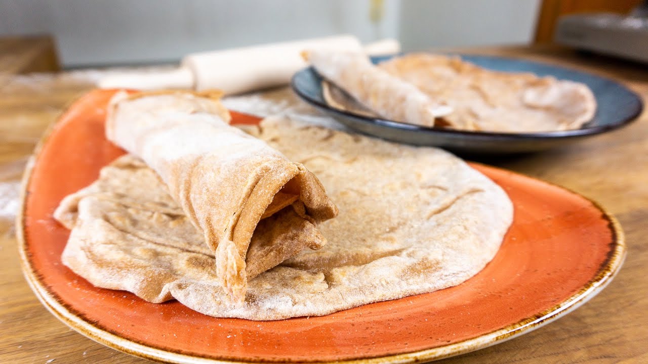 So macht man Wraps | Wraps Teig Rezept | Der Bio Koch