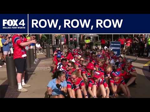 FOX 4's Payton May joins in on 'Viking Row'