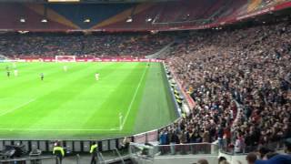 Ajax - De Graafschap 23-9-2015 2-0 Ga Staan Als Je Voor Johnny Bent