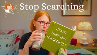 Less than 5 minutes Quilt Binding Tutorial