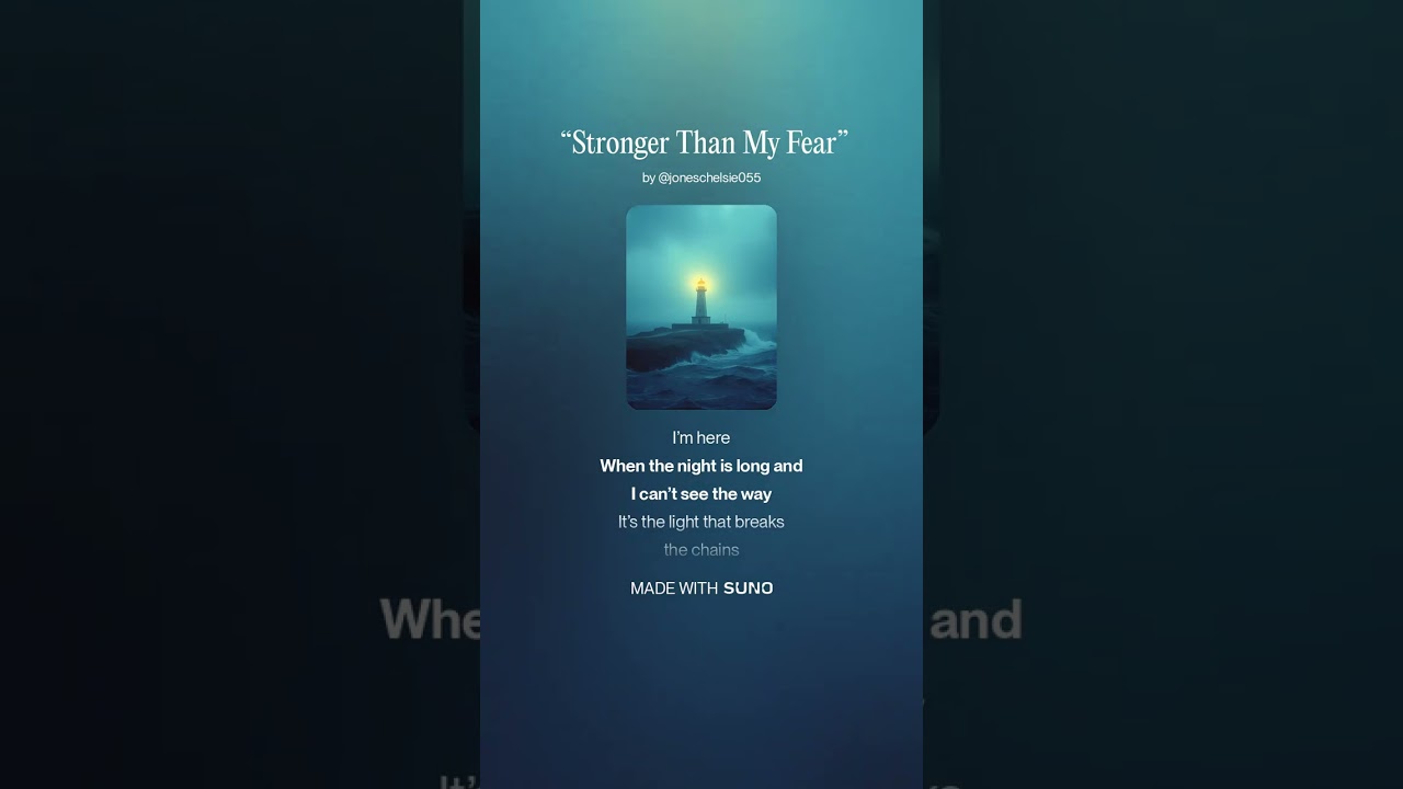 “Stronger Than My Fear”
