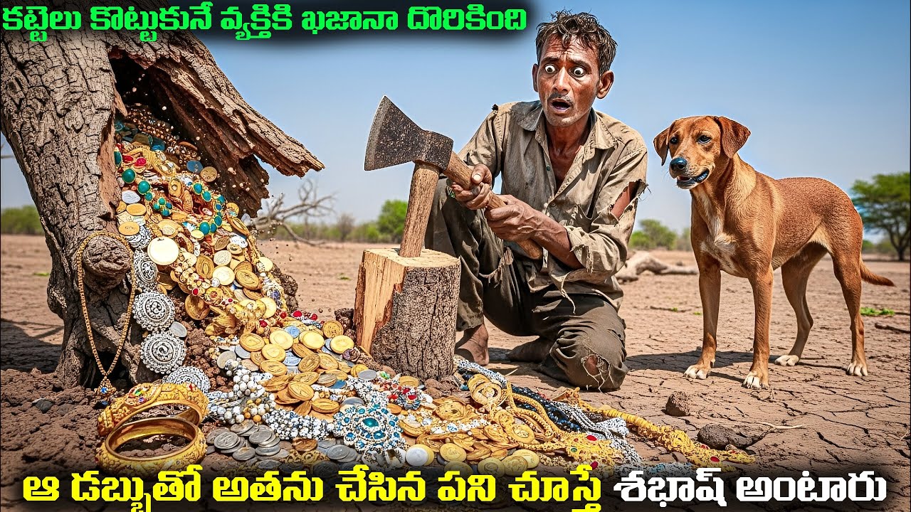 కట్టలు కొట్టే వ్యక్తికి ఖజానా దొరికింది | Motivational Story In Telugu | Tint Telugu