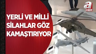 Yerli ve milli silahlar Sınır Güvenliği Zirvesi'nde göz kamaştırıyor | A Haber