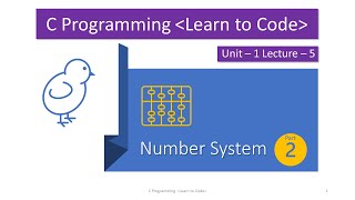 Unit-1 Lecture-5 Number System Part-2