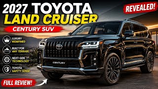2027 Toyota Land Cruiser Century SUV Revealed – Ultimate Luxury SUV Review