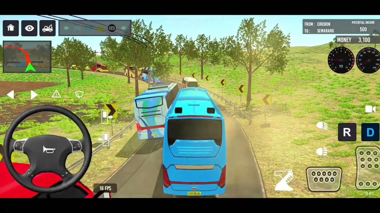 Euro City Bus Transport Bus Game 3D -  Bus Simulator 2024: Bus Game Android Gameplay