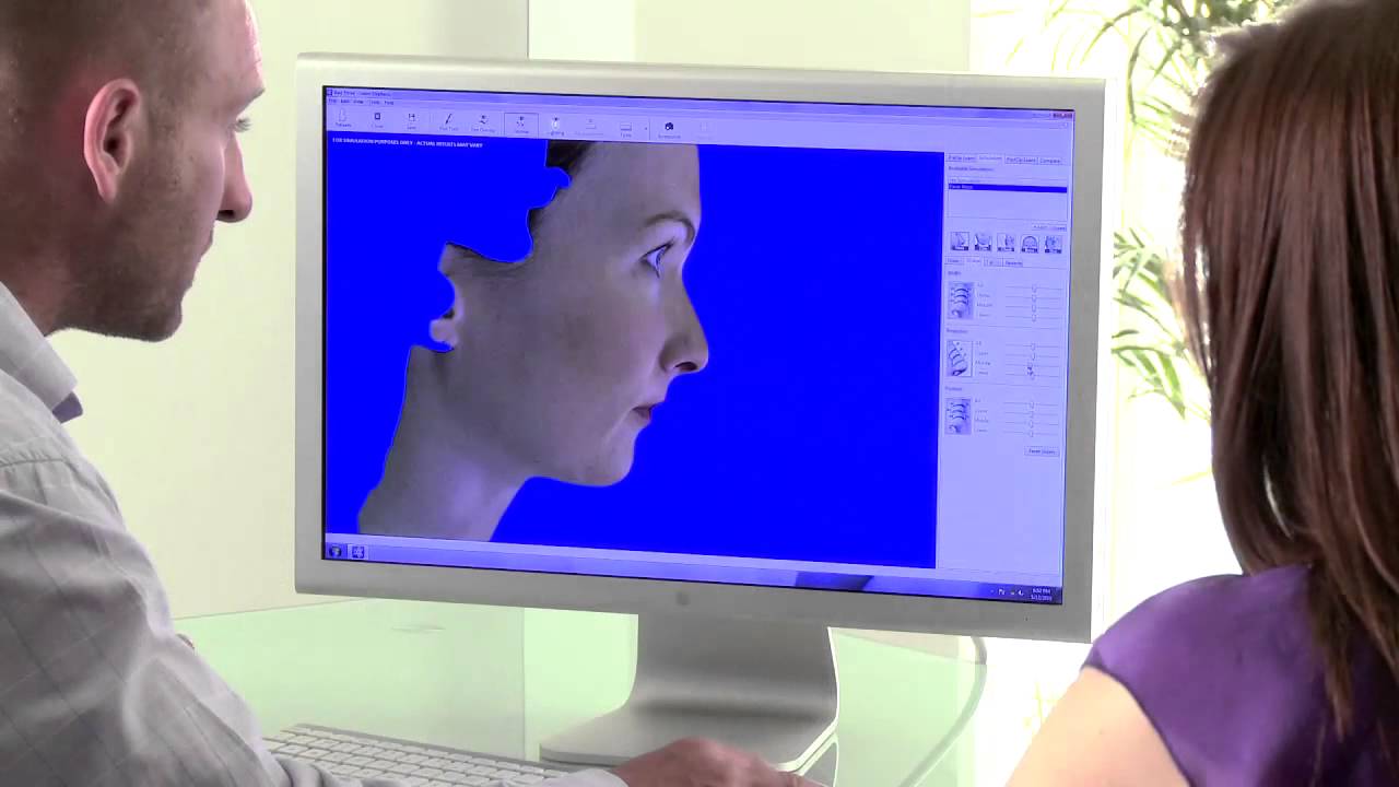 3D Face Scanning Simulation Video with AsixThree - YouTube