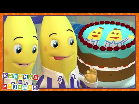 Let's BAKE Bananas | Cartoons for Kids | Bananas In Pyjamas