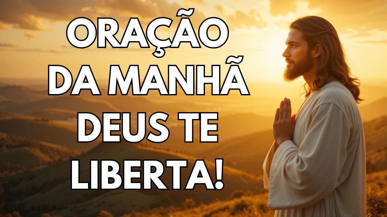 ORAÇÃO PODEROSA DA MANHÃ PARA VENCER A AFLIÇÃO E TRAZER PAZ AO CORAÇÃO – DEUS É CONTIGO!