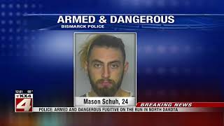 News   Armed, dangerous, on the run Bismarck police searching for fugitive