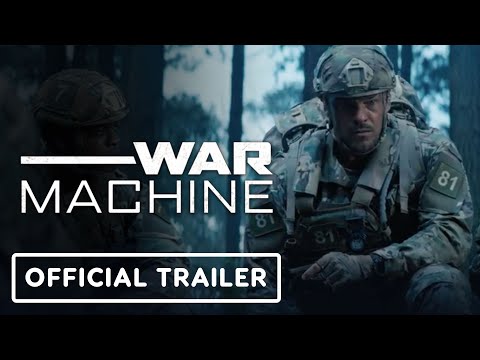 War Machine Official Trailer 2026 Alan Ritchson Dennis Quaid 