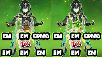 Nefer Elemental Mastery Circlet VS CRIT Damage Circlet | F2P & Signature Weapon Comparison