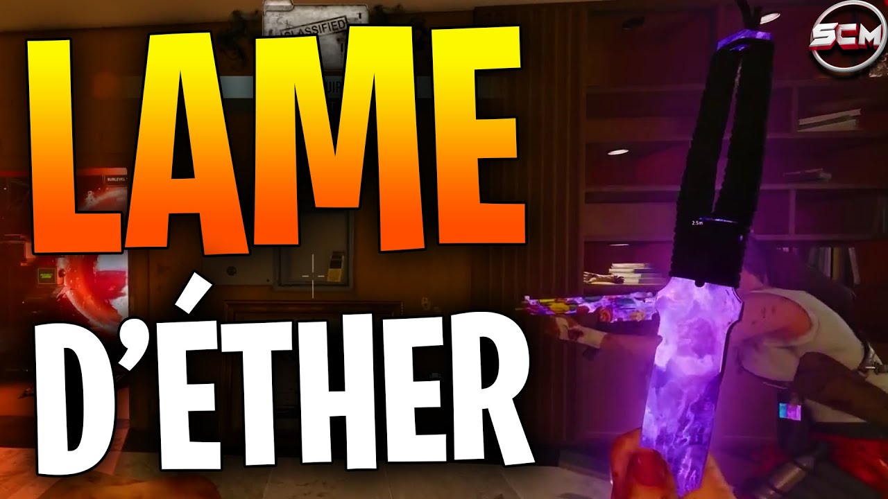 Comment Avoir la Lame de l'Éther illimité Reckoning Black Ops 6, Tuto Guide Secret Mr Peeks Bo6