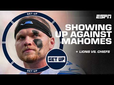 Domonique Foxworth's ONE concern about the Lions getting past the Chiefs 😳 | Get Up