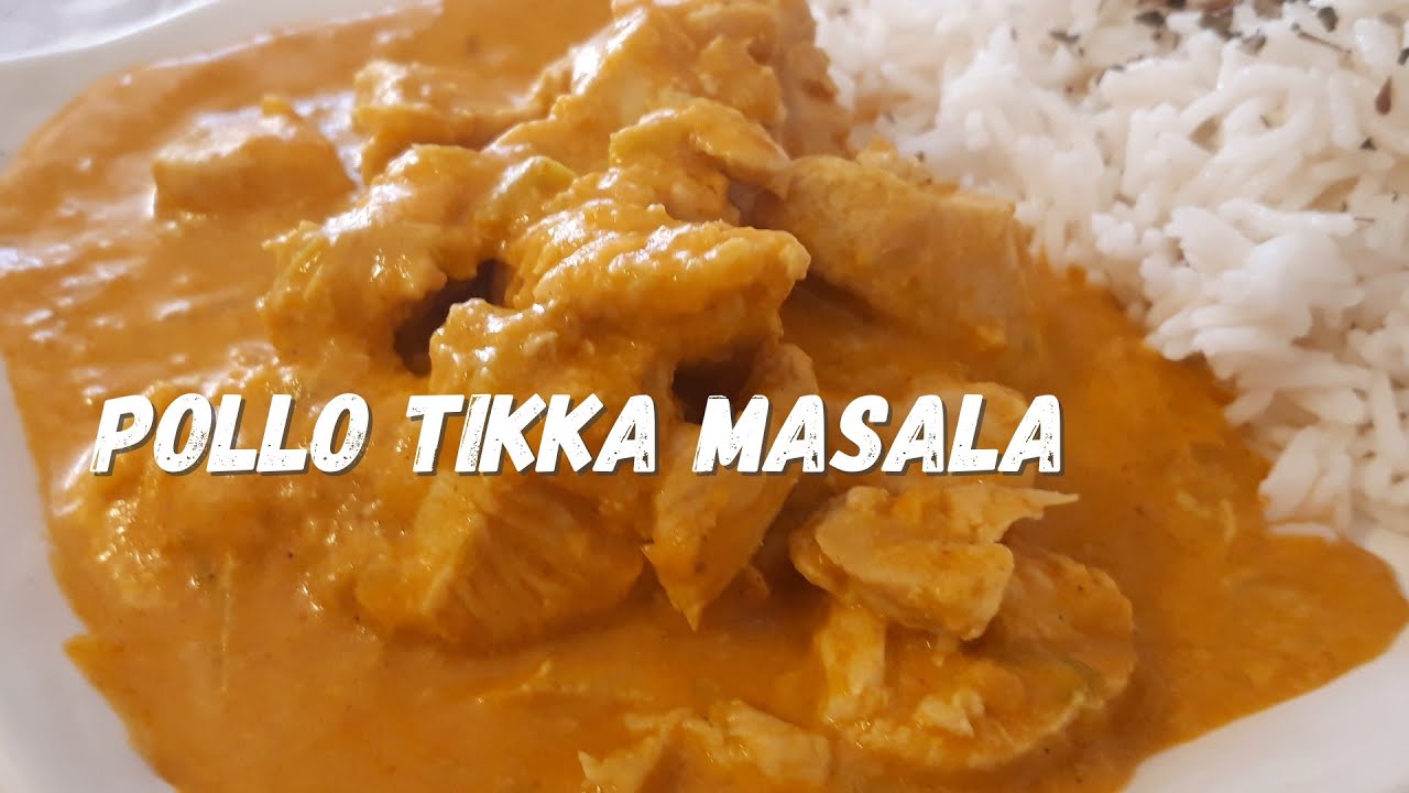 POLLO TIKKA MASALA con Monsieur Cuisine / pollo al curry / thermomix