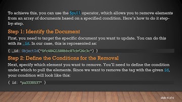 Efficiently Delete ID and Name from an Array in MongoDB without Leaving an Empty Array