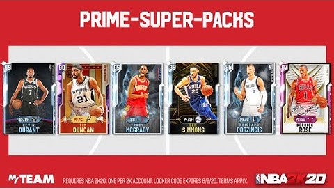 *NEW* 2K20 MYTEAM LOCKER CODE FOR A CHANCE TO GET FREE PLAYERS!! NBA2K20 MyTEAM!!