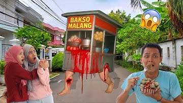 PENAMPAKAN ANOMALI GEROBAK BAKSO MALANG DI DEPAN RUMAHKU | CHIKAKU FAMILY