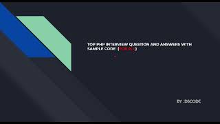 php and mysql most asked interview questions and answers in hindi | php and mysql top interview Q&A