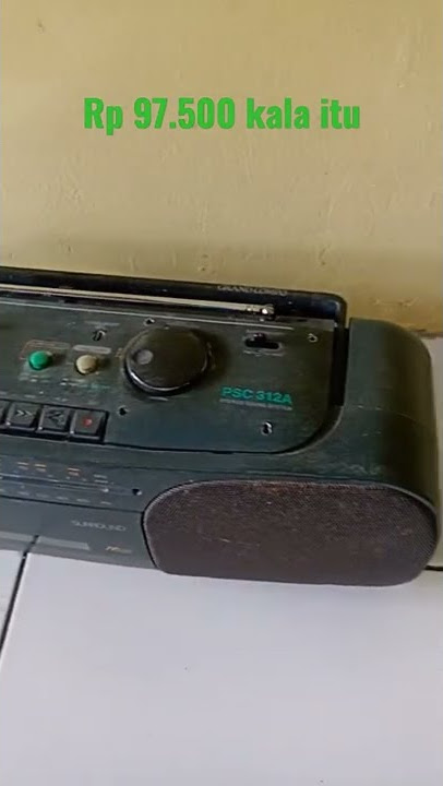 harga radio tape polytron psc 312a tahun 1997