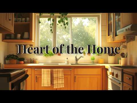 Heart of the Home 🍃 Cozy Kitchen LoFi Beats for Study, Relaxing, Reading & Slow Mornings