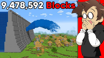 How I Flooded The Entire World in Minecraft