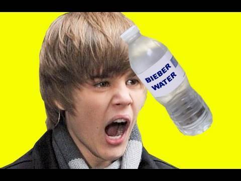 Justin Bieber Hit By Water Bottle AUTOTUNE REMIX