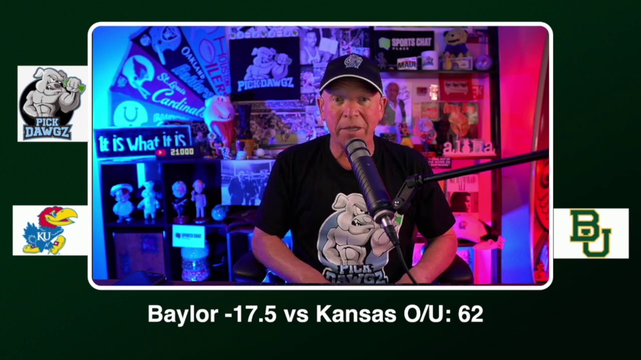 Baylor vs Kansas Free College Football Picks and Predictions CFB Tips