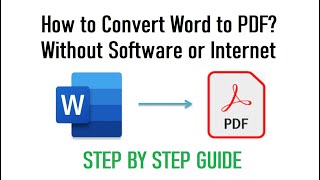 How to Convert Word to PDF | Without Software or Internet screenshot 5
