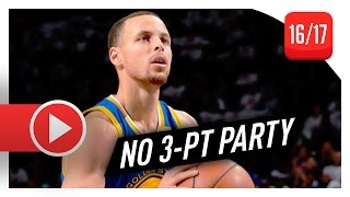 Stephen Curry Full Highlights vs Sixers (2017.02.27) - 19 Pts, 0-11 3-PTs, NBA RECORD!