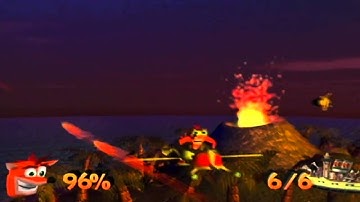 Crash Bandicoot: The Wrath of Cortex 106%  Part 10 - That Sinking Feeling