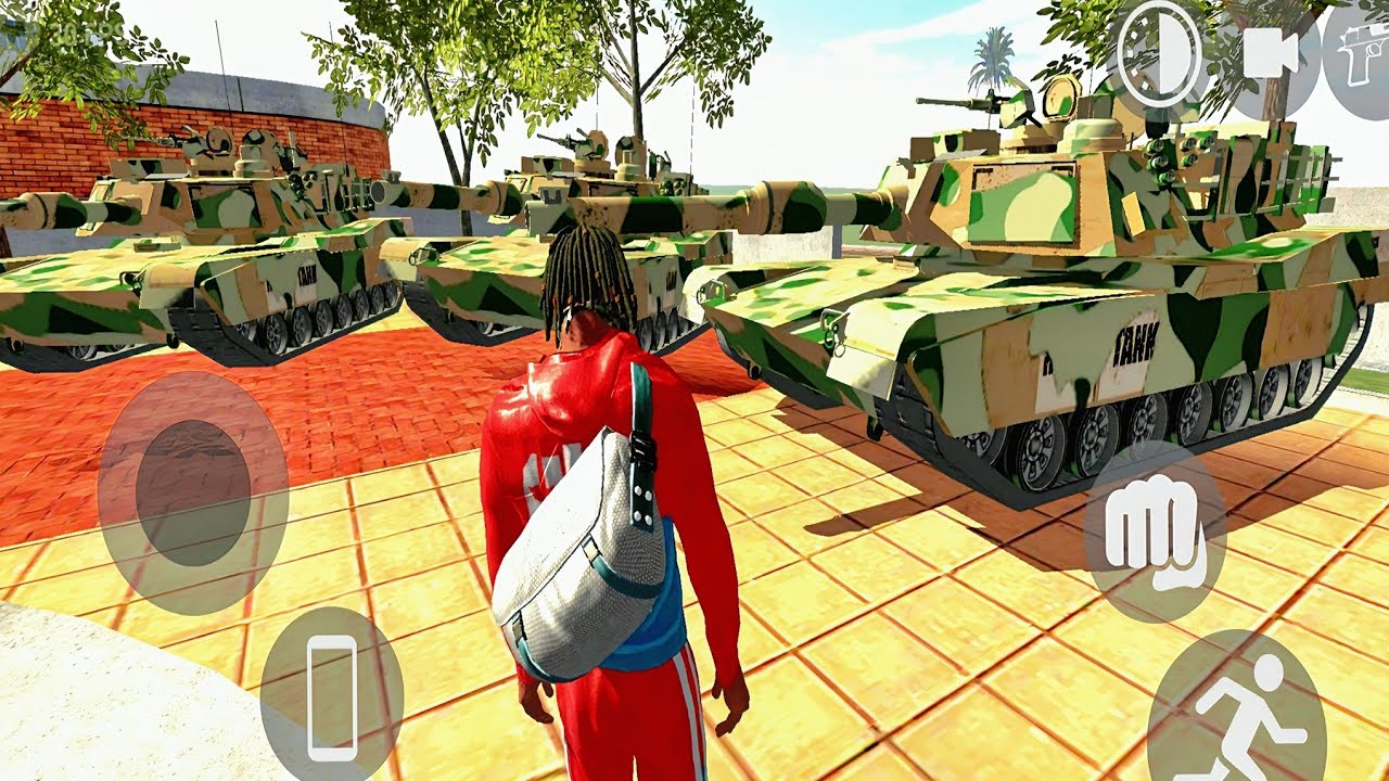 Giant Army Tank vs 1000 Zombies in India Bike 3D