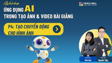 Phần 4 TẠO CHUYỂN ĐỘNG CHO ẢNH | Workshop Ứng dụng AI trong Tạo ảnh và Video Giảng dạy Giáo viên