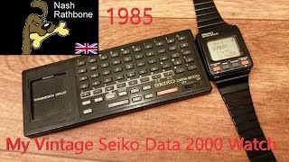 My Vintage Seiko Data 2000 Watch - YouTube