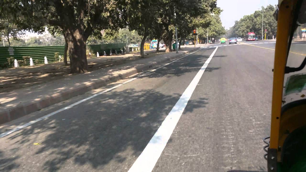 A real time driving video